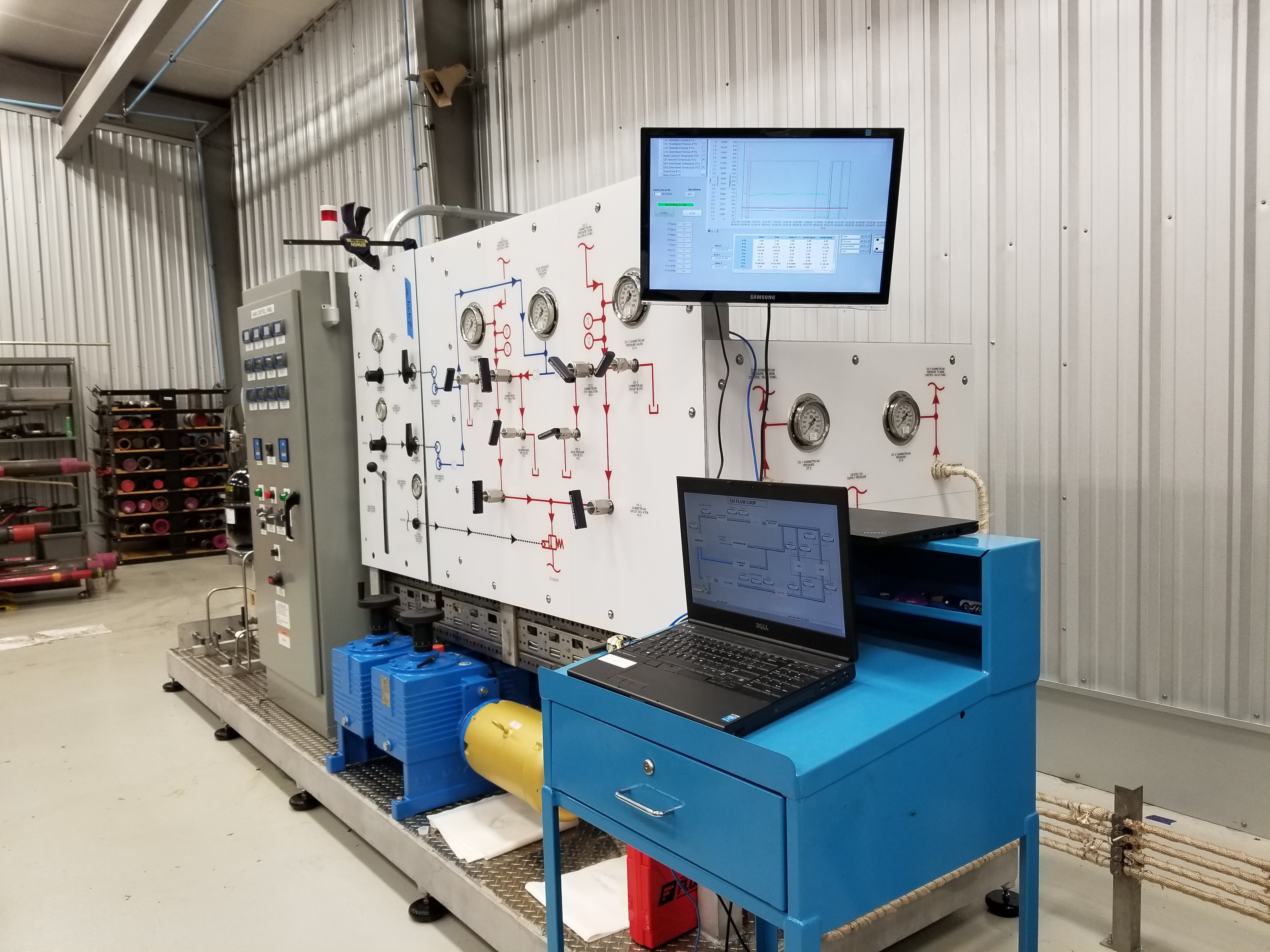 image of a Chemical Injection Valve Test Loop 
