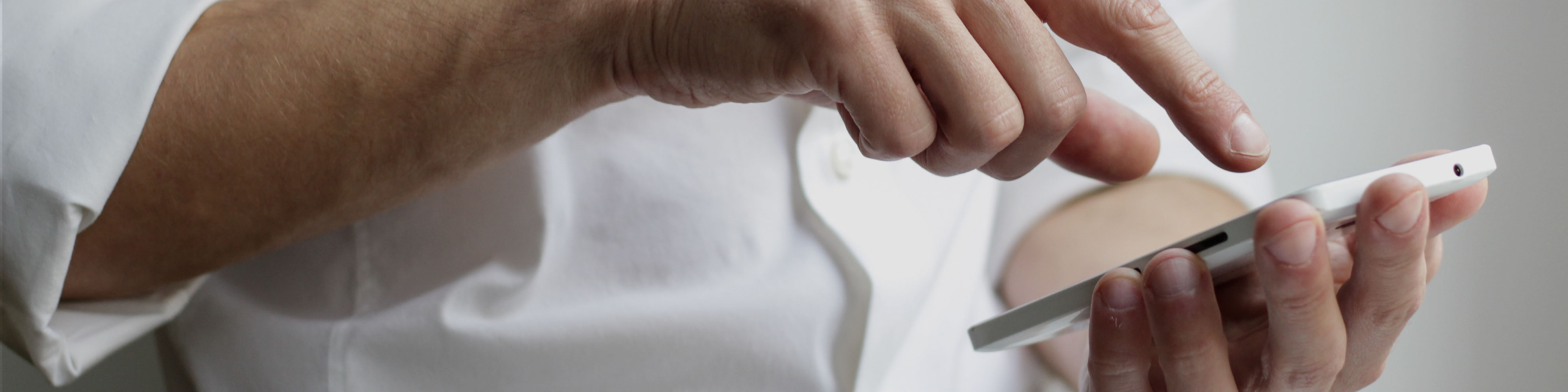 image of a person making a phone call